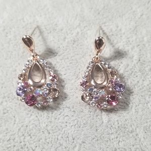 Multi colored earrings